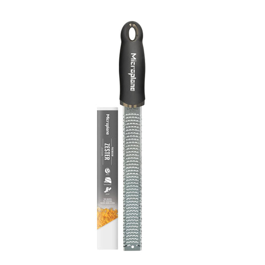 Microplane Zester Küchenreibe – Edelstahlreibe für Zitrusfrüchte, Käse & Gewürze